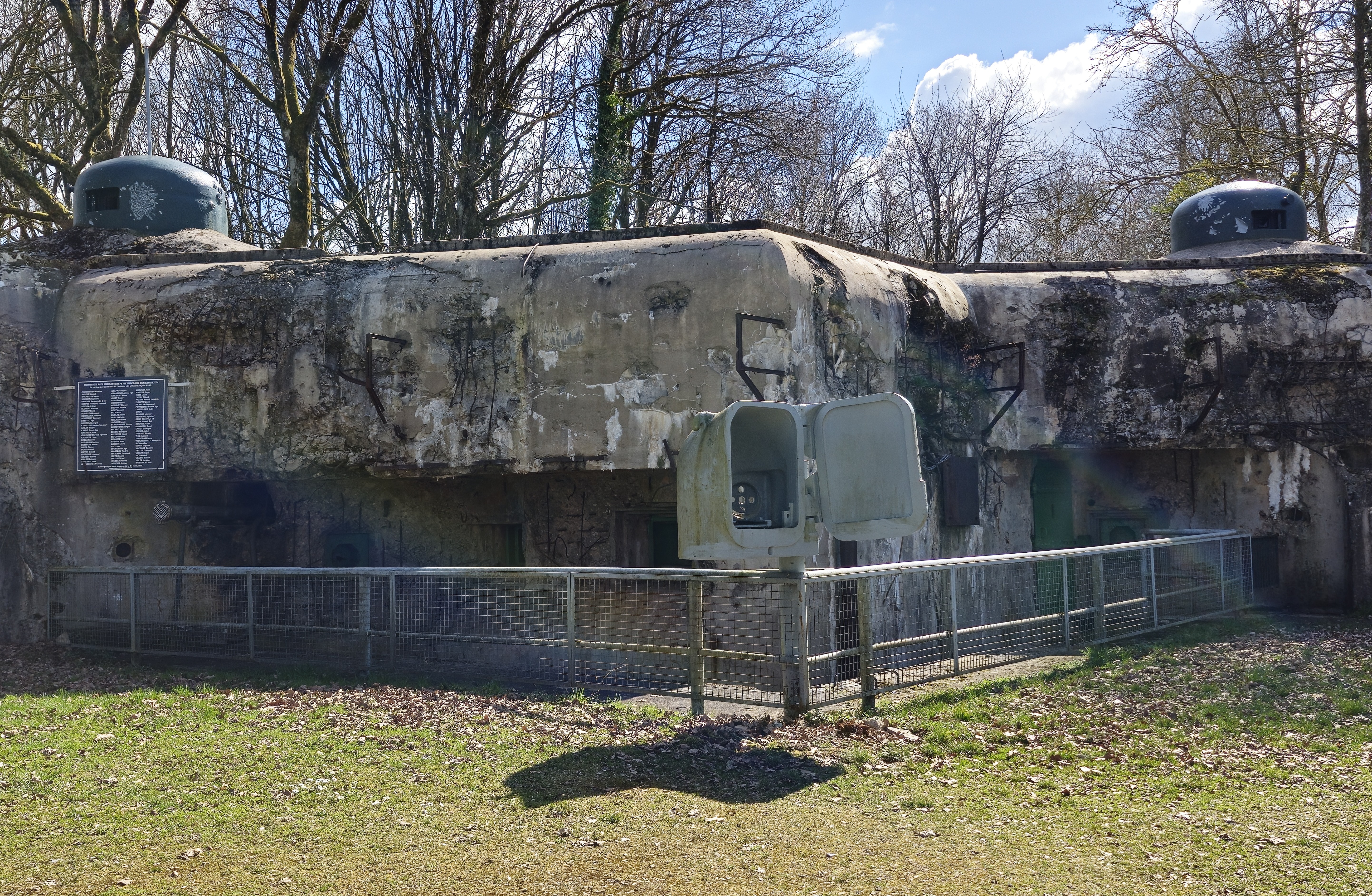 Bloc 3 — entrée principale du Bambesch